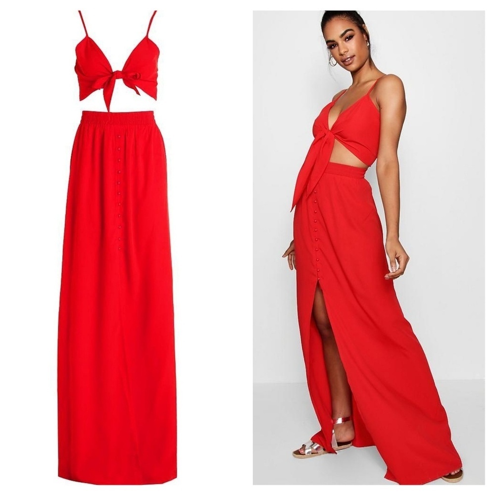 Brand new two piece skirt set